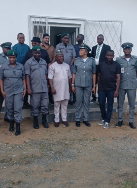 Assistant Comptroller General of Customs, ACG  I.O. Ogbudu Visit's Tinapa